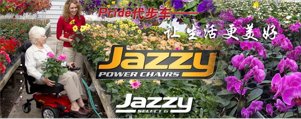 美国Pride普爱德Jazzy Elite ES豪华型电动轮椅 美国极受欢迎的电动轮椅