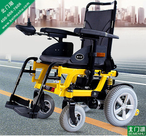 威之群wisking电动轮椅车1023-18可折叠带后躺 (原型号1018) 可折叠大功率电动轮椅
