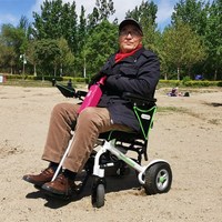 日本MIKI电动轮椅车 老人老年折叠轻便多功能轮椅电动车 若葉-Wakaba-JRWD602