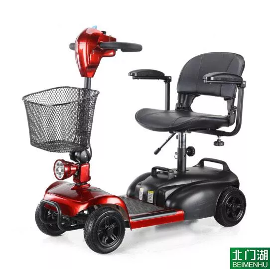 老人四轮电动代步车的价格高低取决于其配置和品牌 和美德 电动轮椅 老年代步车 电动爬楼机