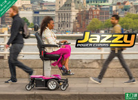 美国Pride普拉德Jazzy Air可升降高度的豪华型电动轮椅 坐得更高视野更广