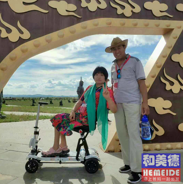 有了折叠代步车,游遍祖国大好河山不是梦